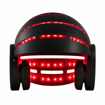Casco LED crecimiento pelo